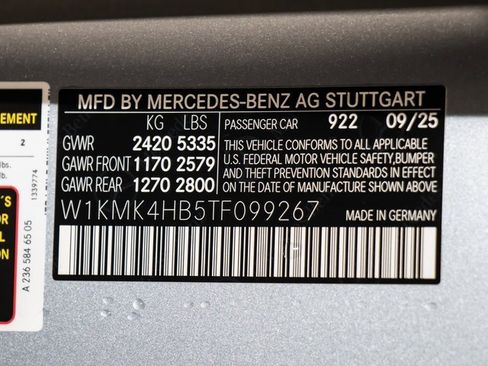 New 2026 Mercedes-Benz CLE 300 4MATIC Cabriolet image 23