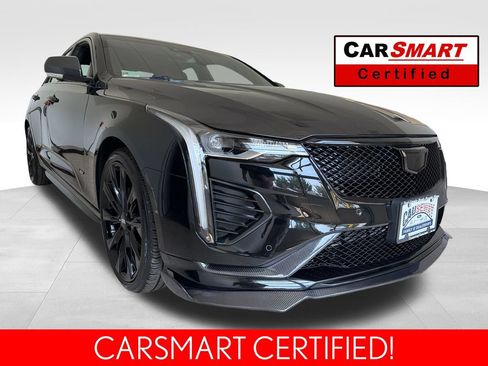 Used 2023 Cadillac CT4 V w/ Navigation Package AWD/4WD image 1