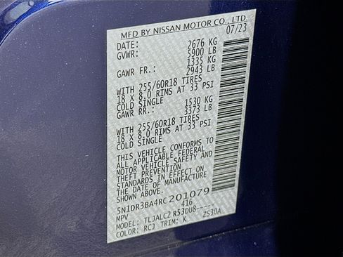 Used 2024 Nissan Pathfinder SV image 12