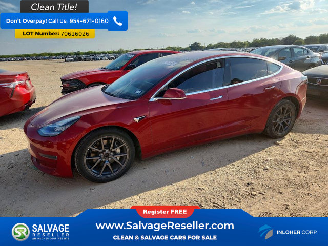Used 2018 Tesla Model 3 Long Range AWD/4WD image 1