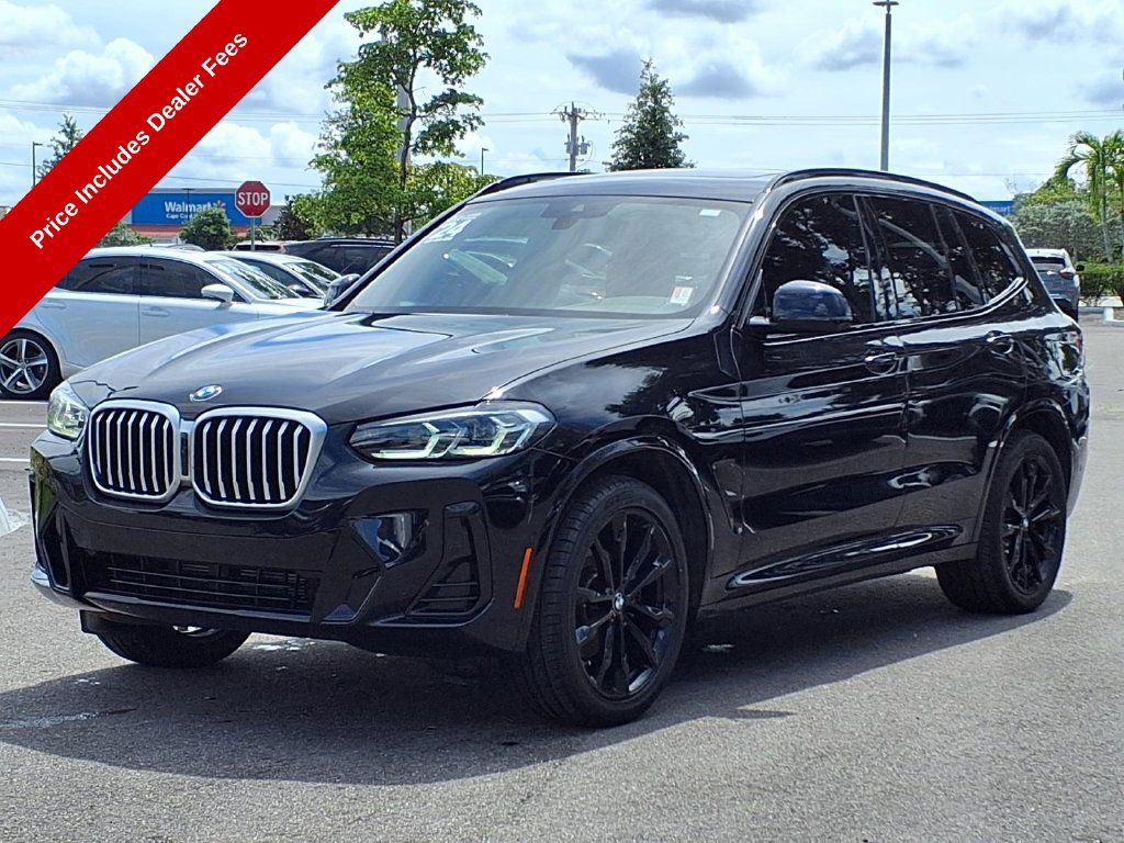 Used 2024 BMW X3 sDrive30i w/ M Sport Package RWD image 3