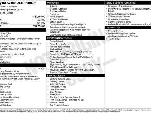 Used 2013 Toyota Avalon XLE Premium image 11