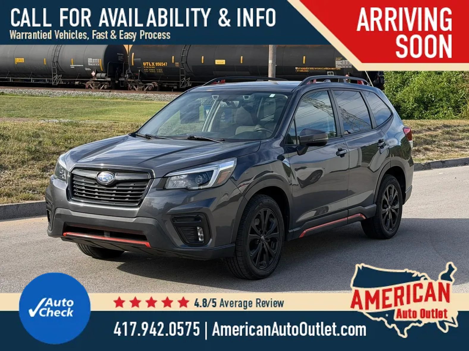 Used 2021 Subaru Forester Sport w/ Popular Package #2 AWD/4WD image 1