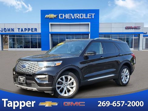 Used 2022 Ford Explorer Platinum w/ Technology Package AWD/4WD image 1