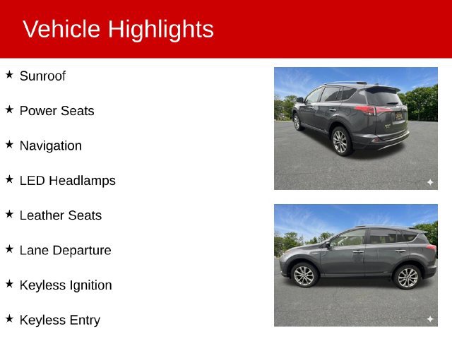 Used 2018 Toyota RAV4 Limited w/ Advanced Technology Package AWD/4WD image 2