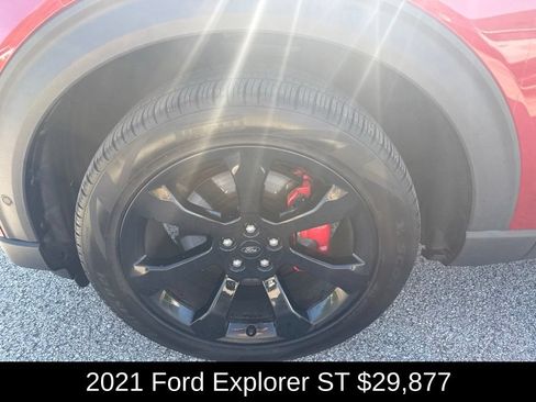 Used 2021 Ford Explorer ST w/ Equipment Group 401A AWD/4WD image 9