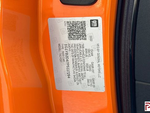 Certified 2023 Chevrolet Corvette Stingray Preferred Cpe w/ Z51 Performance Package RWD image 35