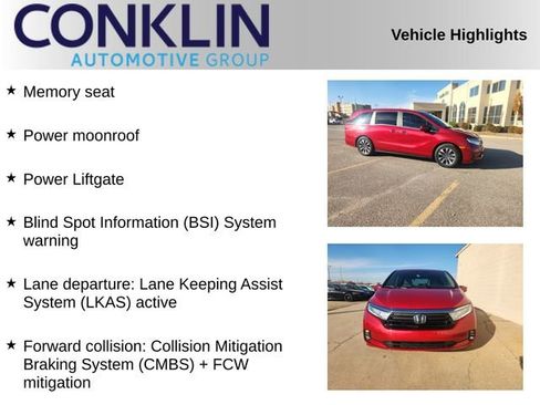 Used 2022 Honda Odyssey EX-L image 2
