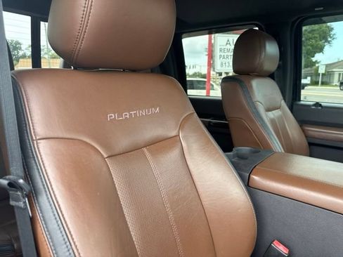 Used 2016 Ford F350 Platinum w/ Platinum Package AWD/4WD image 13