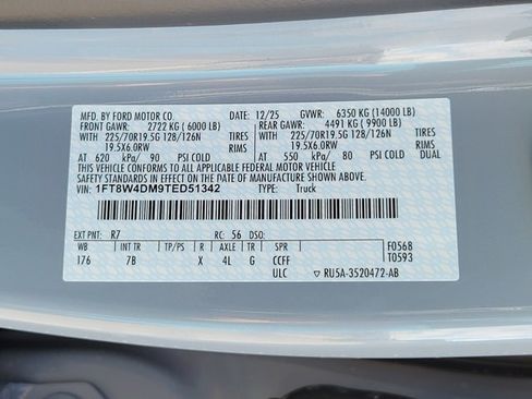 New 2026 Ford F450 Platinum w/ FX4 Off-Road Package image 15