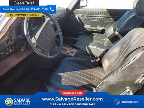 Used 1987 Mercedes-Benz 560 SL image 9