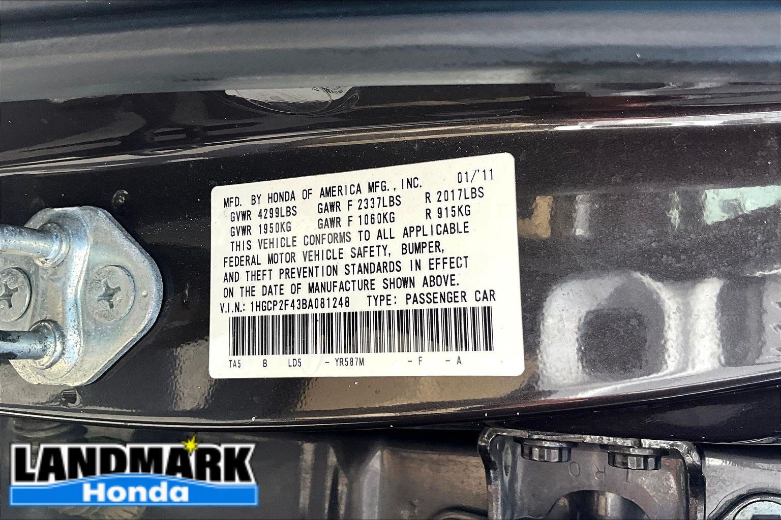 Used 2011 Honda Accord LX-P image 32