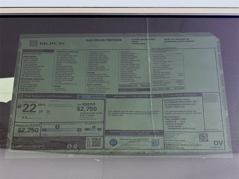 New 2026 Buick Enclave Preferred w/ Power Package image 20