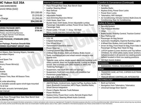 Used 2017 GMC Yukon SLE w/ HD Trailering Package image 6