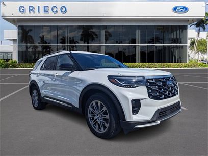 New 2025 Ford Explorer Platinum