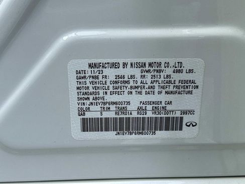 Certified 2024 INFINITI Q50 Luxe w/ Cargo Package RWD image 42