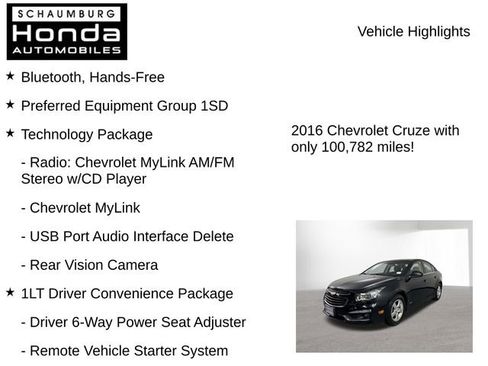 Used 2016 Chevrolet Cruze LT image 8