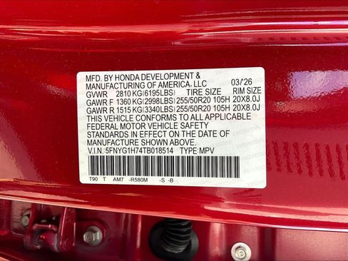 New 2026 Honda Pilot Touring image 17