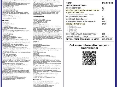 Used 2023 Nissan Maxima SR w/ Sport Mat Group image 2