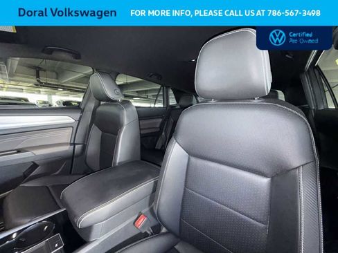 Certified 2023 Volkswagen Atlas Cross Sport SE w/ Black Wheel Package FWD image 14