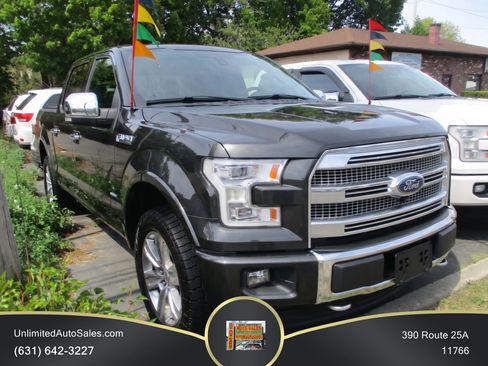 Used 2017 Ford F150 Platinum w/ Technology Package AWD/4WD image 1