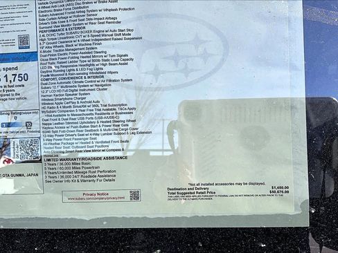 New 2026 Subaru Outback Touring XT image 18