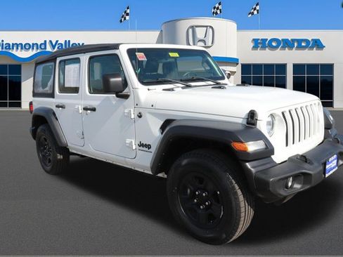 Used 2023 Jeep Wrangler Sport image 1