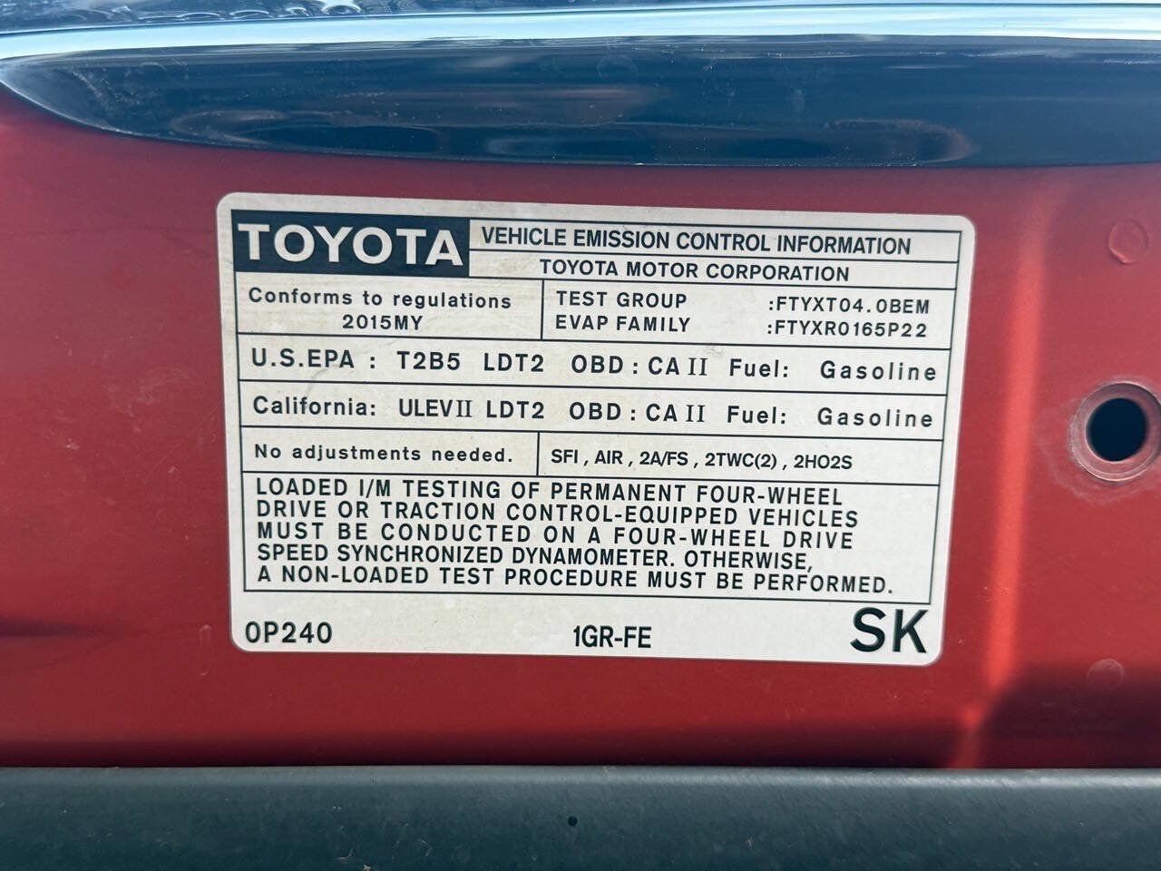 Used 2015 Toyota Tacoma TRD Pro w/ Off Road Towing Package AWD/4WD image 71