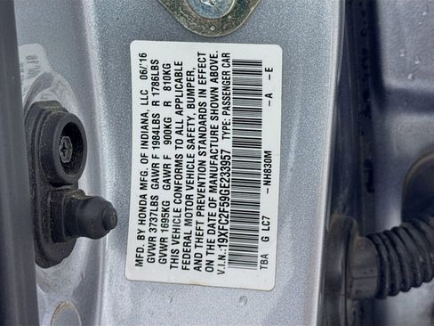 Used 2016 Honda Civic LX image 37