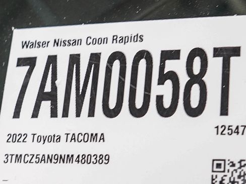 Used 2022 Toyota Tacoma SR AWD/4WD image 29