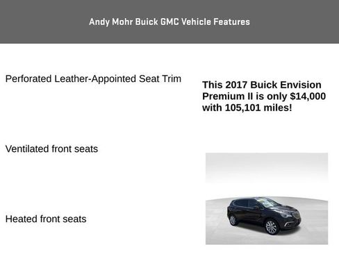 Used 2017 Buick Envision Premium w/ Driver Confidence Package AWD/4WD image 20
