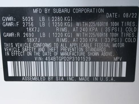 Certified 2023 Subaru Outback Touring XT image 37