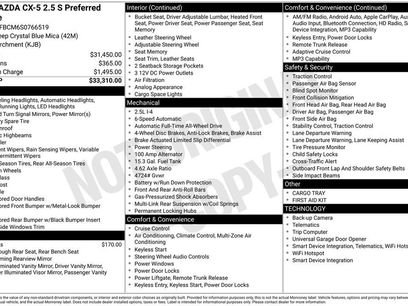 New 2025 MAZDA CX-5 AWD 2.5 S w/ Preferred Package