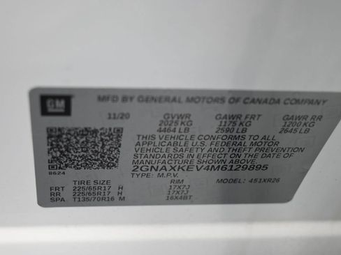 Used 2021 Chevrolet Equinox LT image 17