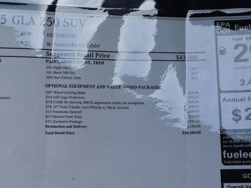 New 2025 Mercedes-Benz GLA 250 GLA 250 image 47