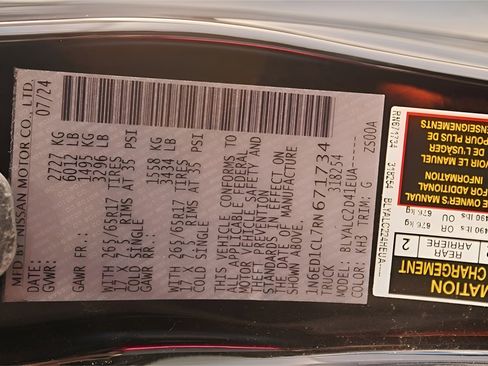 Used 2024 Nissan Frontier SV w/ SV Convenience Package image 12