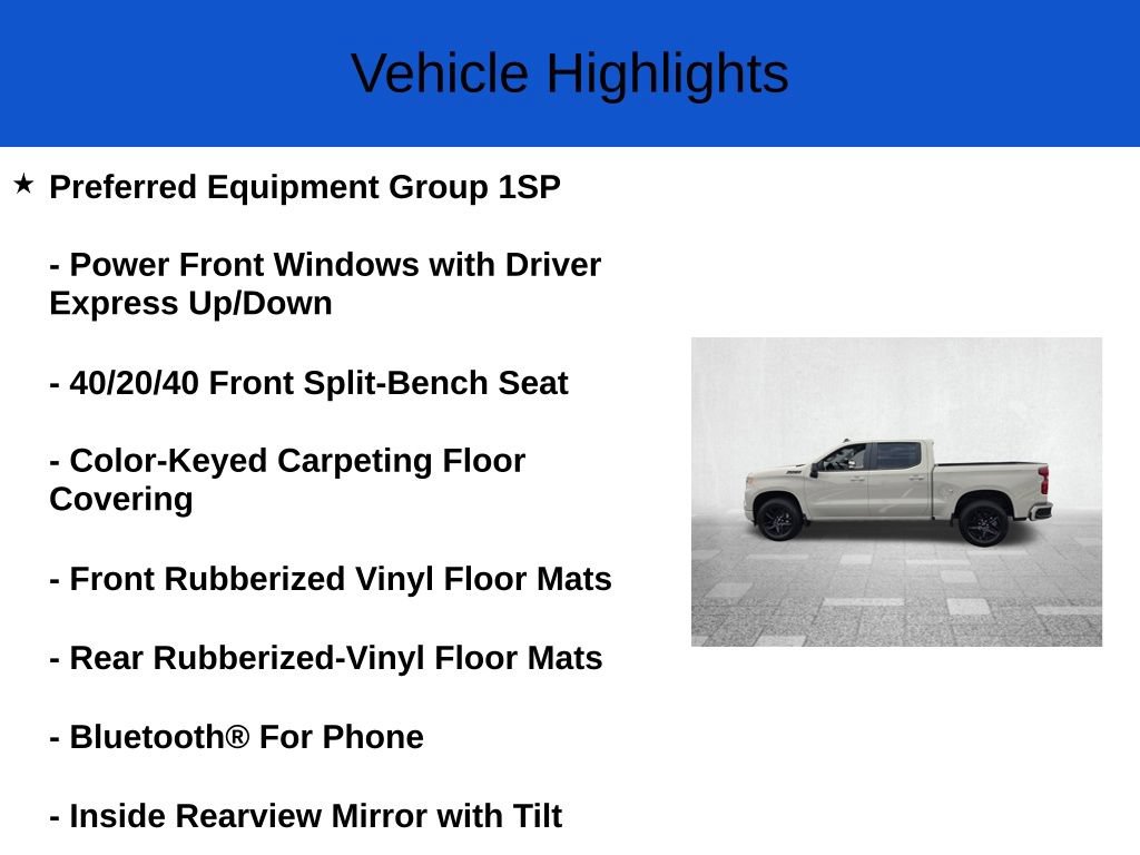 New 2026 Chevrolet Silverado 1500 RST w/ RST All Star Premium Package AWD/4WD image 3