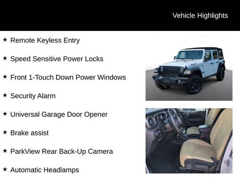 Used 2022 Jeep Wrangler Unlimited Sport image 32