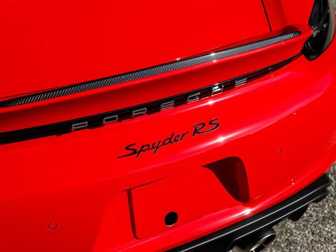 Used 2025 Porsche 718 Boxster Spyder RS image 23