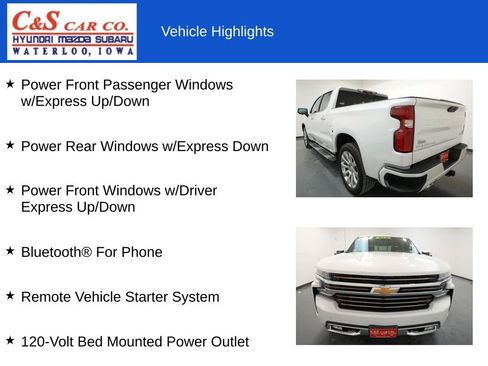 Used 2020 Chevrolet Silverado 1500 High Country w/ Technology Package image 19