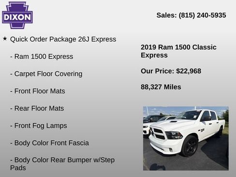 Used 2019 RAM 1500 Express w/ Wheel & Sound Group AWD/4WD image 4