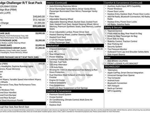 Used 2022 Dodge Challenger R/T Scat Pack w/ T/A Package image 37