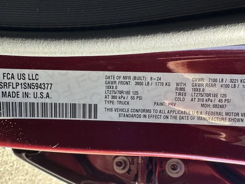 Used 2025 RAM 1500 Rebel w/ Rebel Level 2 Equipment Group image 20