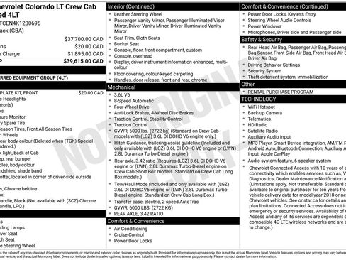 Used 2019 Chevrolet Colorado LT AWD/4WD image 2