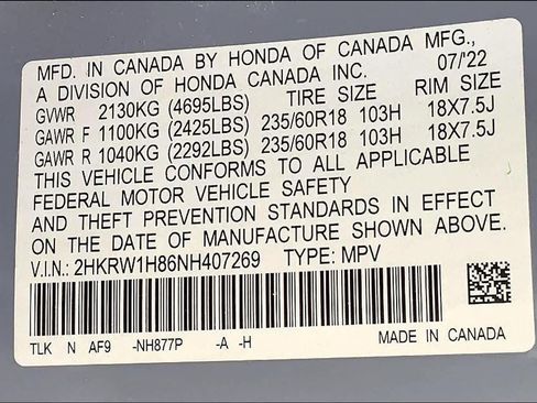 Used 2022 Honda CR-V EX-L image 33