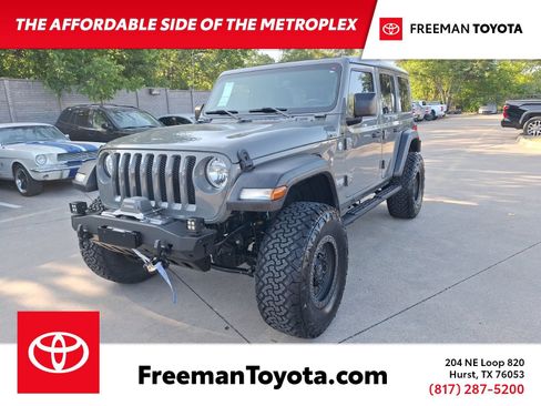 Used 2021 Jeep Wrangler Unlimited Sport w/ Sun And Sound Package AWD/4WD image 1