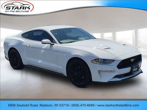 Used 2018 Ford Mustang Premium w/ Wheel & Stripe Package RWD image 1