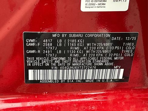 New 2026 Subaru Crosstrek 2.5i Wilderness image 16