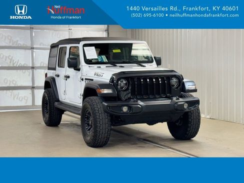 Used 2022 Jeep Wrangler Unlimited Willys image 1