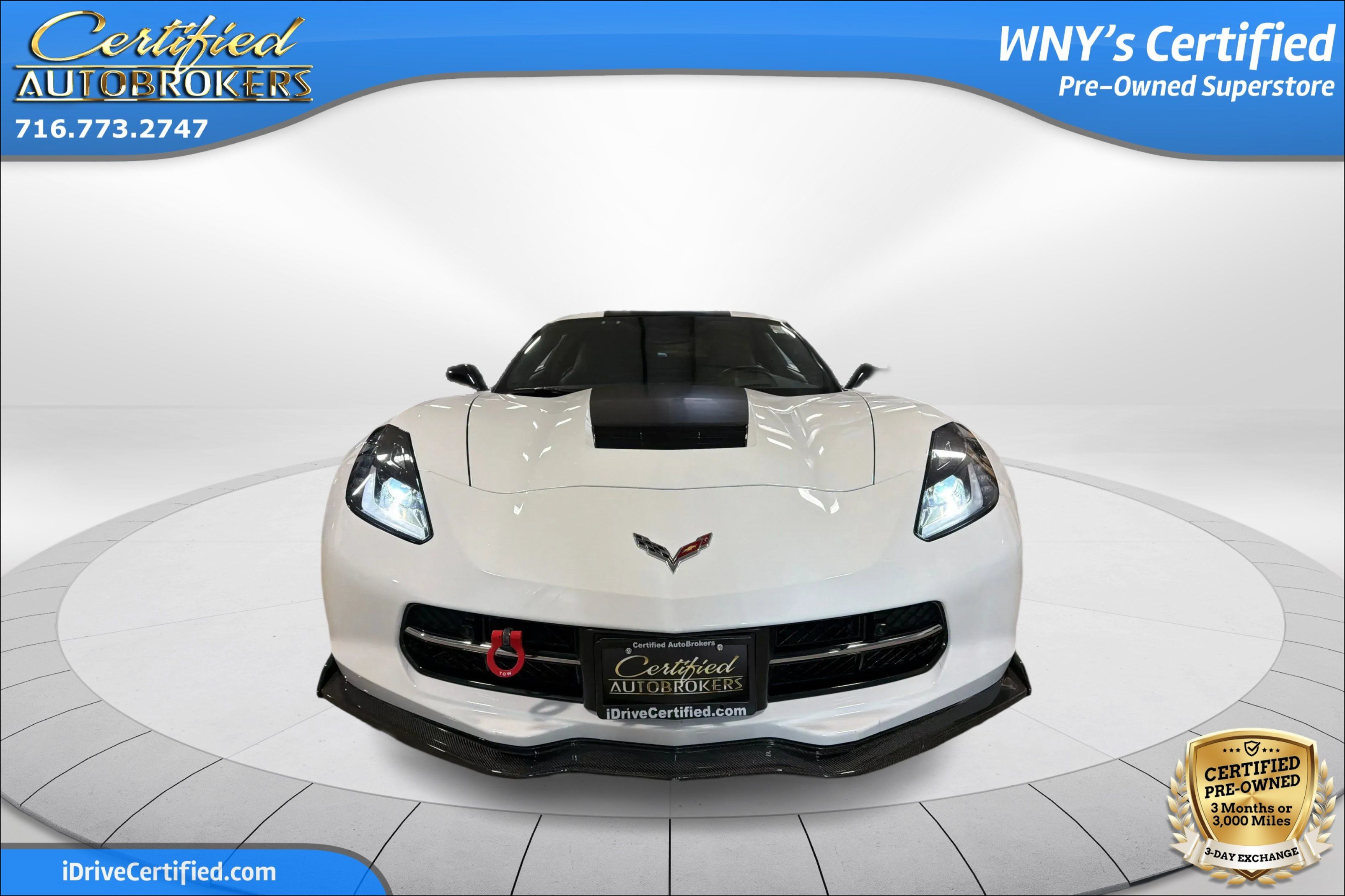 Used 2016 Chevrolet Corvette Stingray Coupe w/ 2LT Preferred Equipment Group RWD image 2
